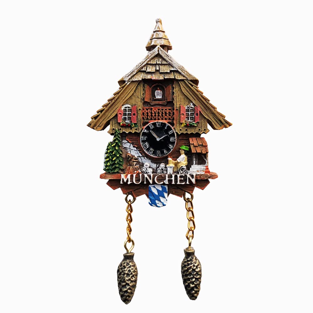 Amazon.com: Munich Germany 3D Cuckoo Clock Fridge Magnet Souvenir